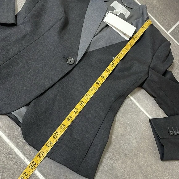 Boss Jayana Wool Contrast Collar Jacket size 0